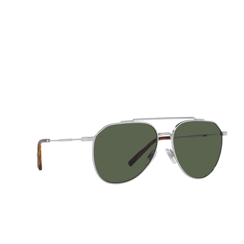 Dolce & Gabbana DG2296 Sunglasses 05/9A silver - 2/4