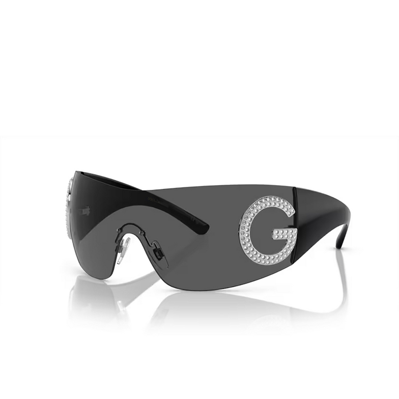 Dolce & Gabbana DG2298B Sunglasses 05/87 black - 2/4