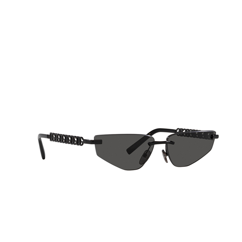 Dolce & Gabbana DG2301 Sunglasses 01/87 black - 2/4