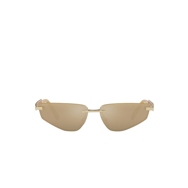 Dolce & Gabbana DG2301 Sunglasses 02/03 gold - 1/4