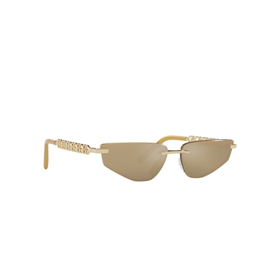Gafas de sol Dolce & Gabbana DG2301 02/03 gold - Vista tres cuartos