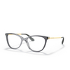 Dolce & Gabbana DG3258 Eyeglasses 3268 grey multilayer - product thumbnail 2/4