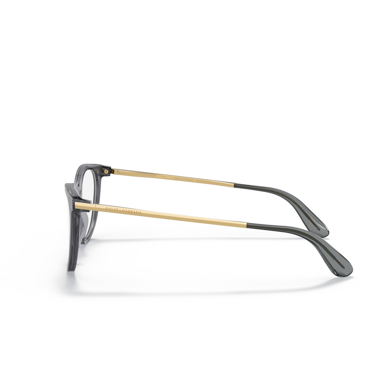 Dolce & Gabbana DG3258 Eyeglasses 3268 grey multilayer - 3/4