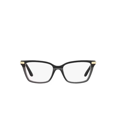 Dolce & Gabbana DG3345 Eyeglasses 3246 black / transparent black - front view