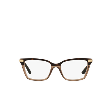 Dolce & Gabbana DG3345 Eyeglasses 3256 havana / transparent brown - front view
