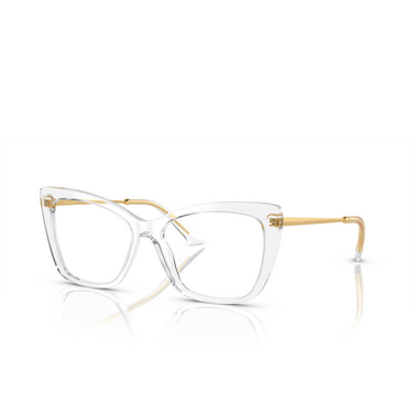 Dolce & Gabbana DG3348 Korrektionsbrillen 3133 crystal - Dreiviertelansicht