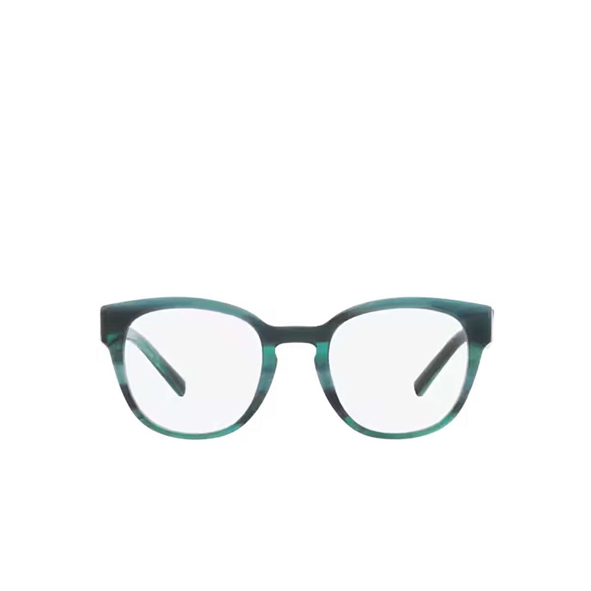 Dolce & Gabbana DG3350 Eyeglasses 3391 Blue Horn - front view