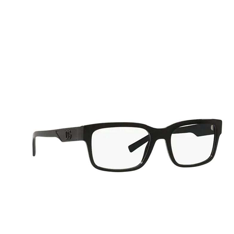 Dolce & Gabbana DG3352 Eyeglasses 501 black - 2/4