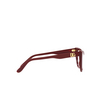 Dolce & Gabbana DG3354 Eyeglasses 3091 bordeaux - product thumbnail 3/4