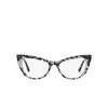 Occhiali da vista Dolce & Gabbana DG3354 3152 black lace - anteprima prodotto 1/4