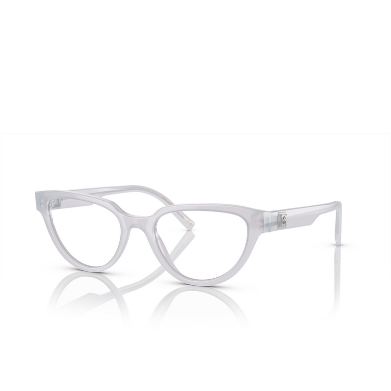 Dolce & Gabbana DG3358 Eyeglasses 3420 opal crystal - 2/4