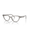 Dolce & Gabbana DG3358 Eyeglasses 3421 opal grey - product thumbnail 2/4