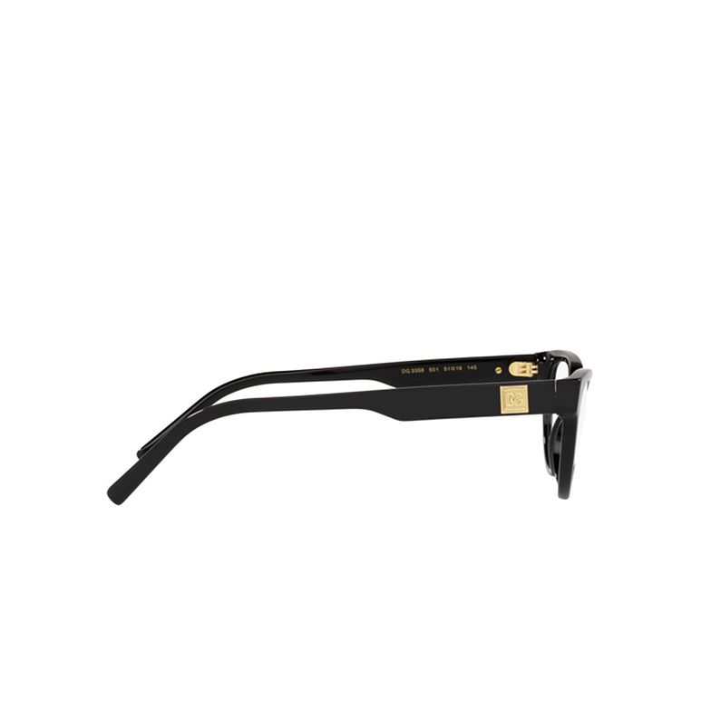 Gafas graduadas Dolce & Gabbana DG3358 501 black - 3/4