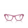 Dolce & Gabbana DG3359 Eyeglasses 2966 opal raspberry - product thumbnail 1/4