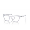 Dolce & Gabbana DG3359 Eyeglasses 3420 opal crystal - product thumbnail 2/4