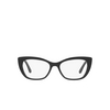 Gafas graduadas Dolce & Gabbana DG3360 3246 black/transparent grey - Miniatura del producto 1/4