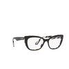 Dolce & Gabbana DG3360 Eyeglasses 3372 top black on zebra - product thumbnail 2/4