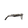 Dolce & Gabbana DG3360 Korrektionsbrillen 3372 top black on zebra - Produkt-Miniaturansicht 3/4