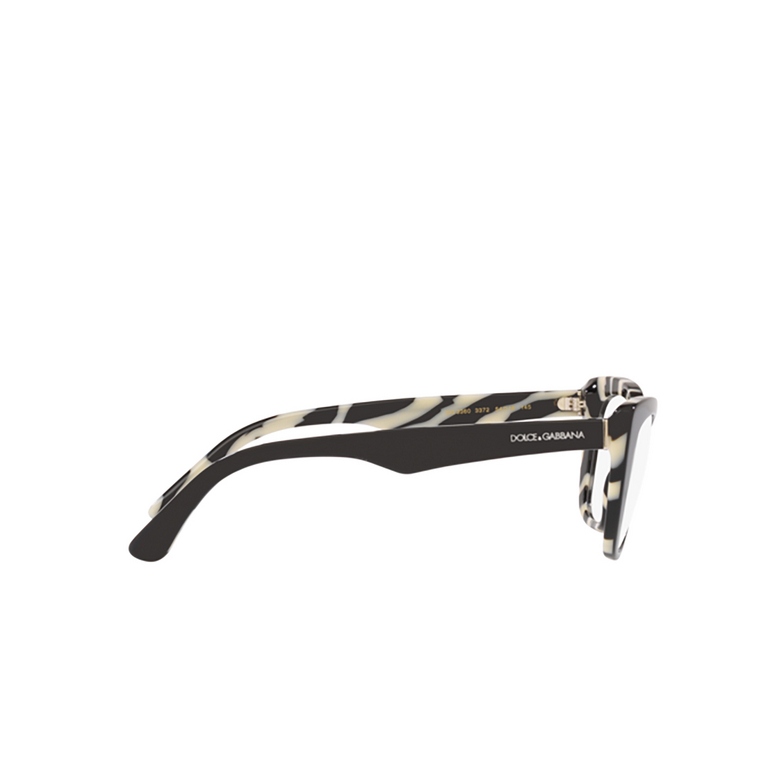 Occhiali da vista Dolce & Gabbana DG3360 3372 top black on zebra - 3/4