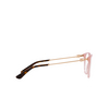 Dolce & Gabbana DG3363 Eyeglasses 3384 opal rose - product thumbnail 3/4