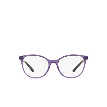 Lunettes de vue Dolce & Gabbana DG3363 3407 fleur purple - Vue de face