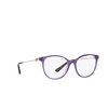Dolce & Gabbana DG3363 Korrektionsbrillen 3407 fleur purple - Produkt-Miniaturansicht 2/4