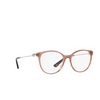 Dolce & Gabbana DG3363 Eyeglasses 3411 fleur caramel - product thumbnail 2/4
