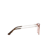 Dolce & Gabbana DG3363 Eyeglasses 3411 fleur caramel - product thumbnail 3/4
