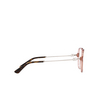 Dolce & Gabbana DG3364 Eyeglasses 3411 fleur caramel - product thumbnail 3/4