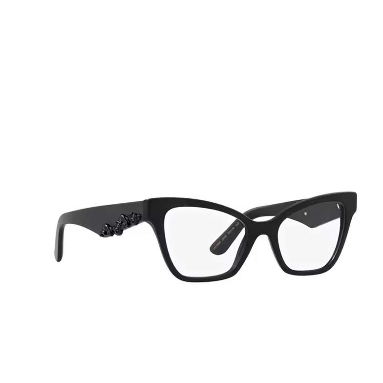 Dolce & Gabbana DG3369 Eyeglasses 2525 matte black - 2/4