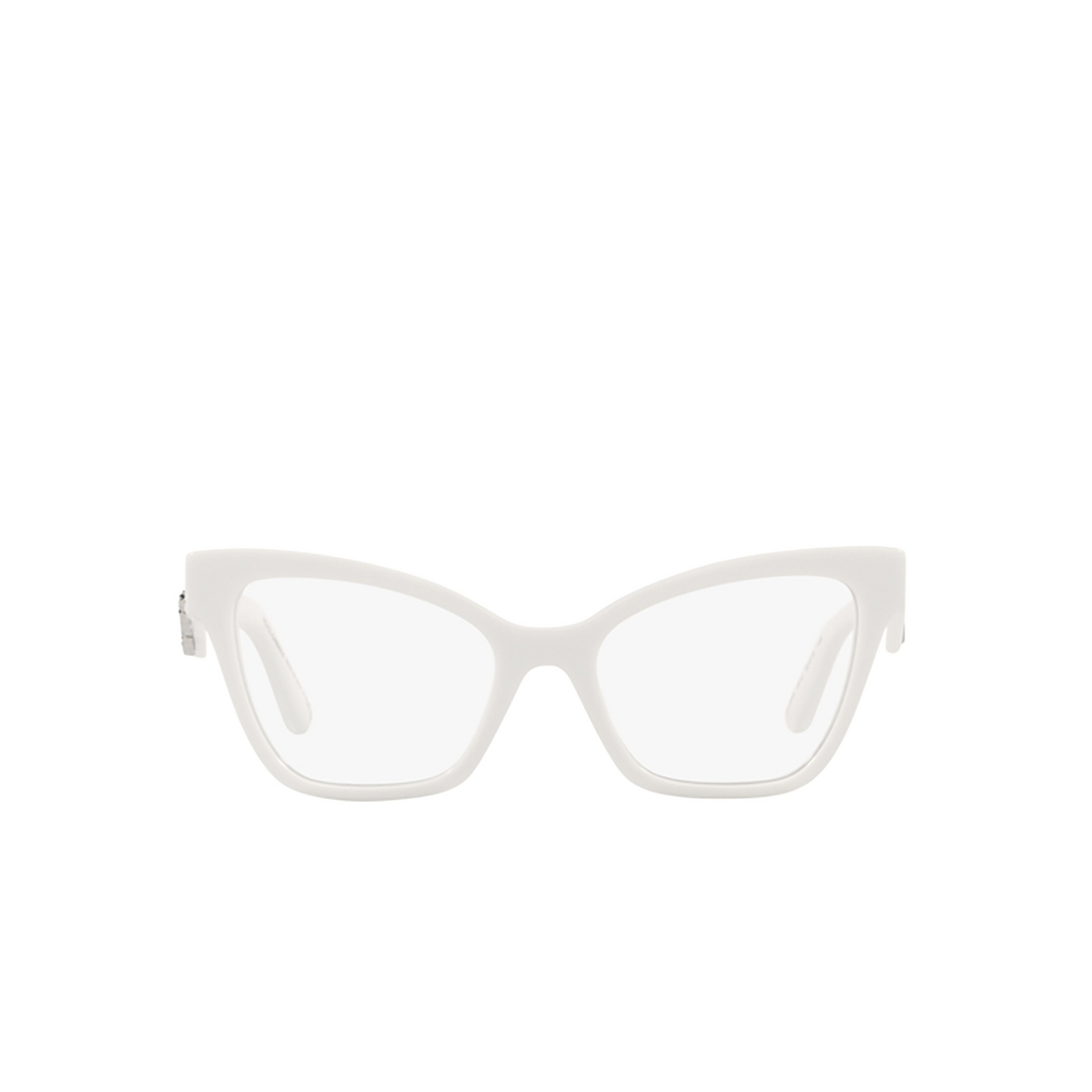 Dolce & Gabbana DG3369 Eyeglasses 3312 White - front view