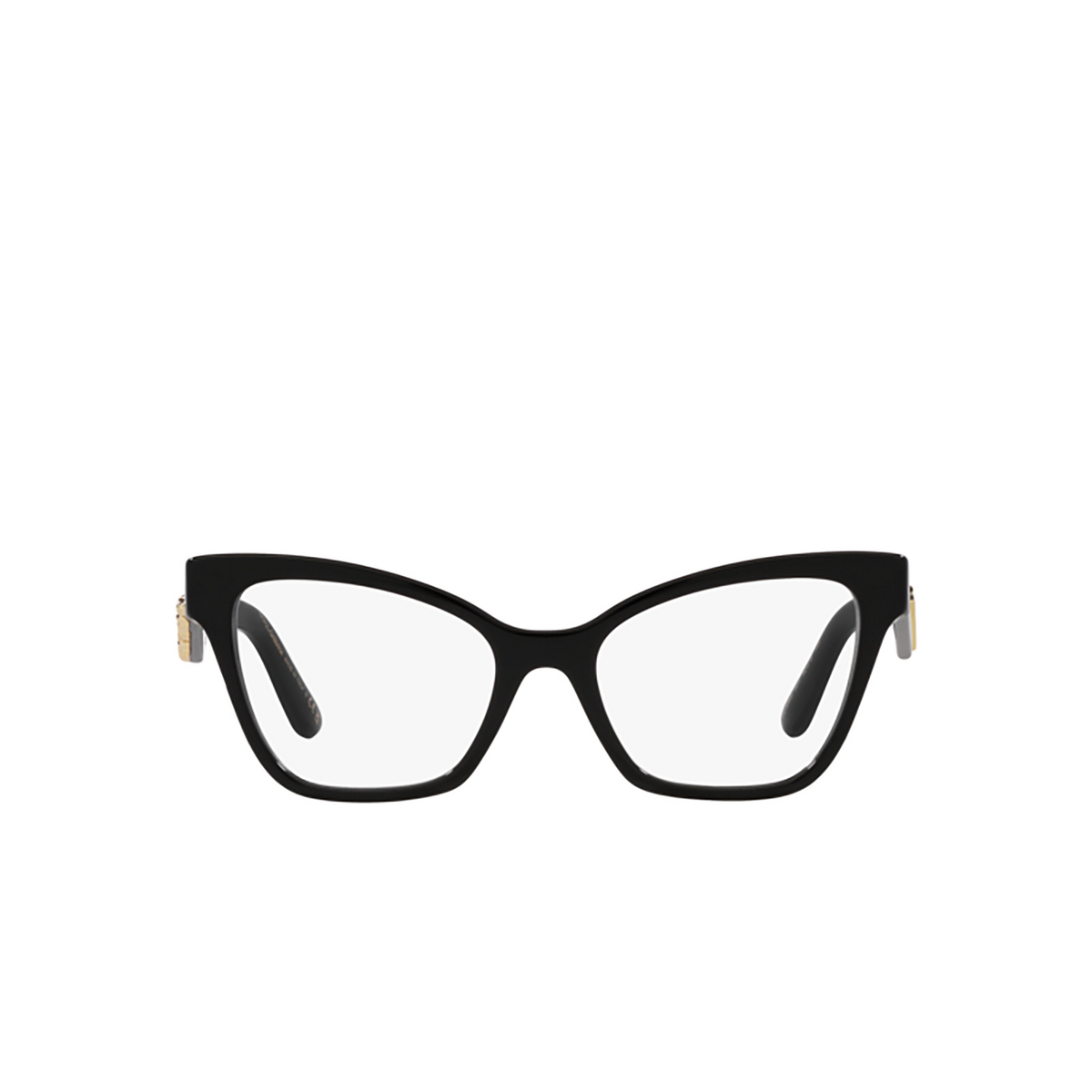 Dolce & Gabbana DG3369 Eyeglasses 501 Black - front view