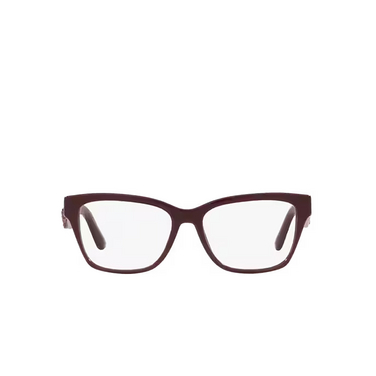 Lunettes de vue Dolce & Gabbana DG3370 3091 bordeaux - Vue de face