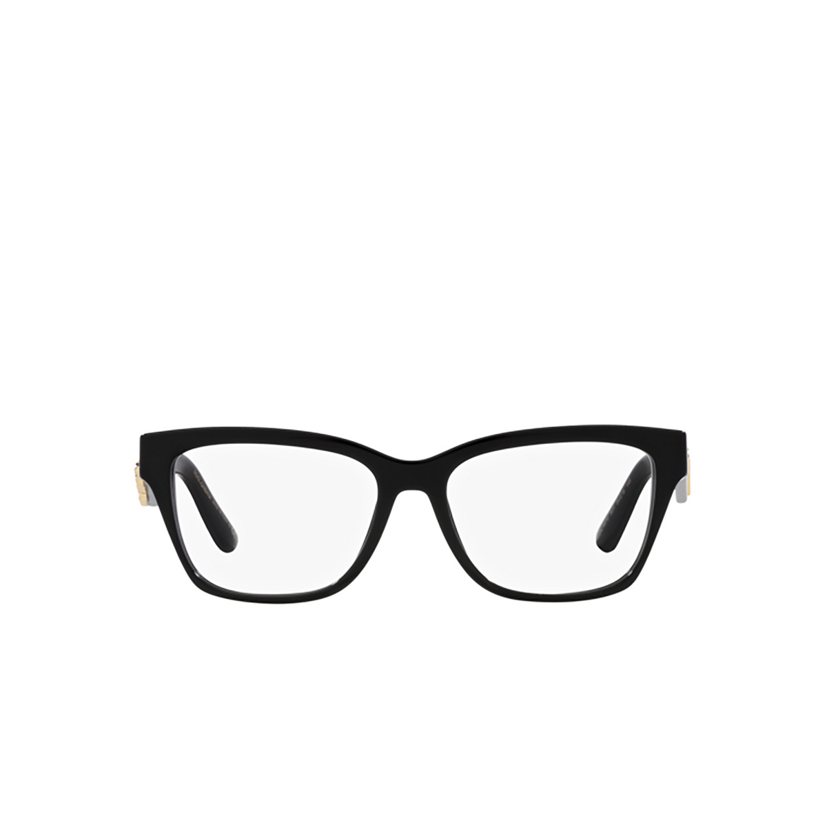 Dolce & Gabbana DG3370 Eyeglasses 501 Black - front view