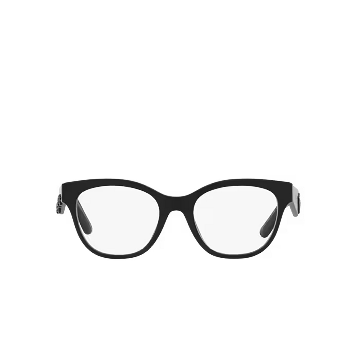 Dolce & Gabbana DG3371 Eyeglasses 2525 Matte Black - front view