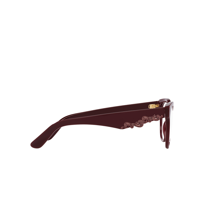 Dolce & Gabbana DG3371 Eyeglasses 3091 bordeaux - 3/4