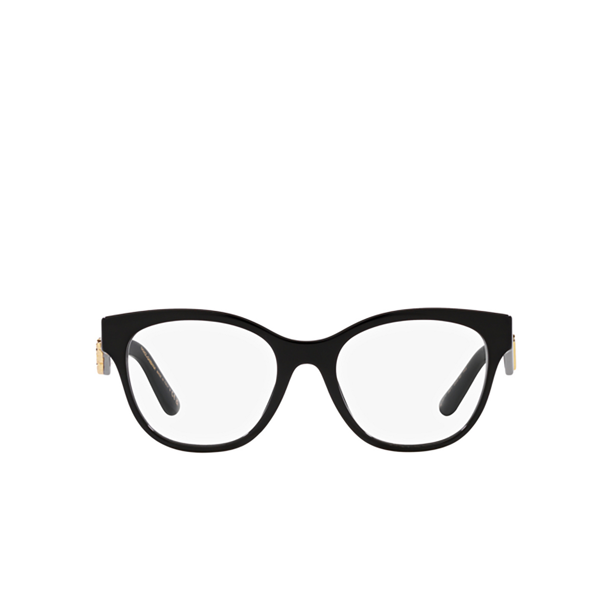 Dolce & Gabbana DG3371 Eyeglasses 501 Black - front view
