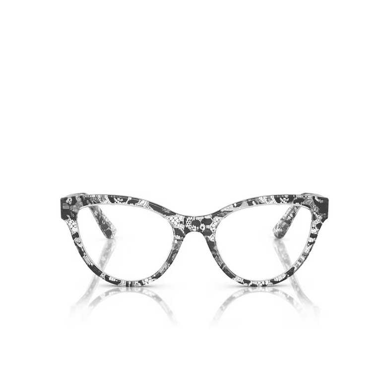 Occhiali da vista Dolce & Gabbana DG3372 3287 black lace - 1/4