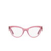 Occhiali da vista Dolce & Gabbana DG3372 3405 fleur pink - anteprima prodotto 1/4