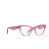 Dolce & Gabbana DG3372 Eyeglasses 3405 fleur pink - product thumbnail 2/4