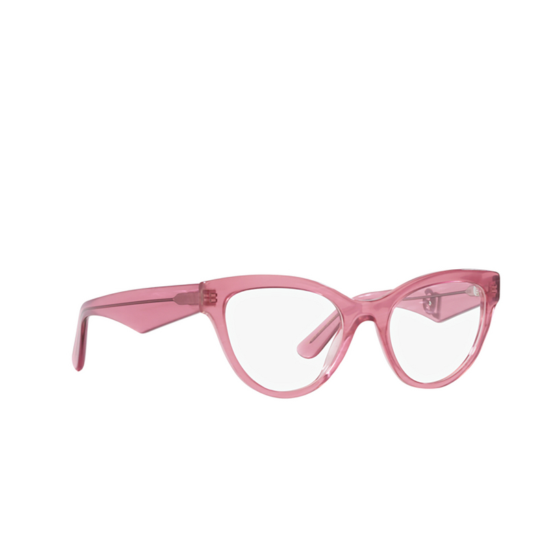 Occhiali da vista Dolce & Gabbana DG3372 3405 fleur pink - 2/4