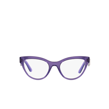 Dolce & Gabbana DG3372 Korrektionsbrillen 3407 fleur purple - Vorderansicht