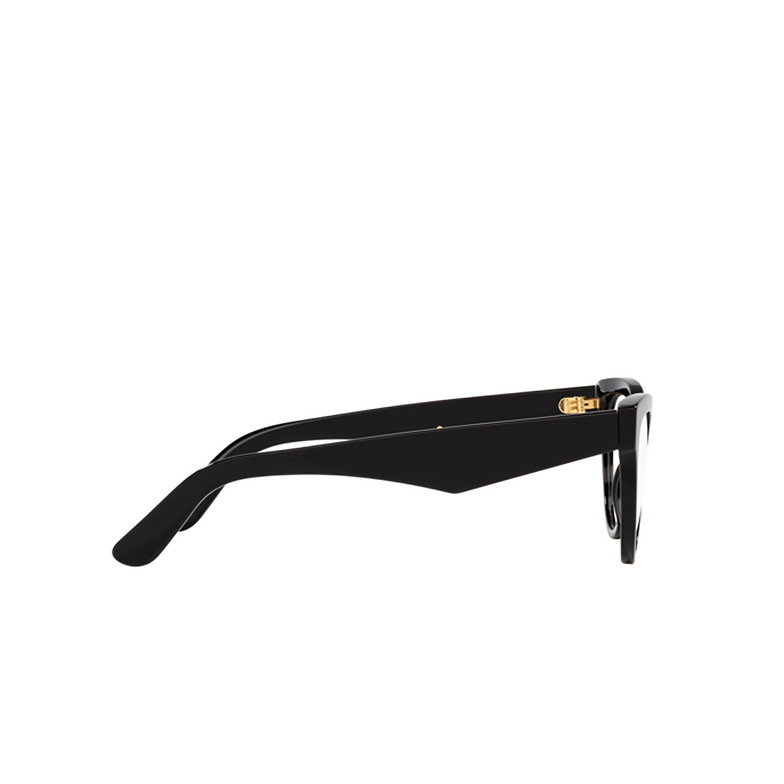 Dolce & Gabbana DG3372 Eyeglasses 501 black - 3/4