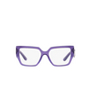Occhiali da vista Dolce & Gabbana DG3373 3407 fleur purple - anteprima prodotto 1/4