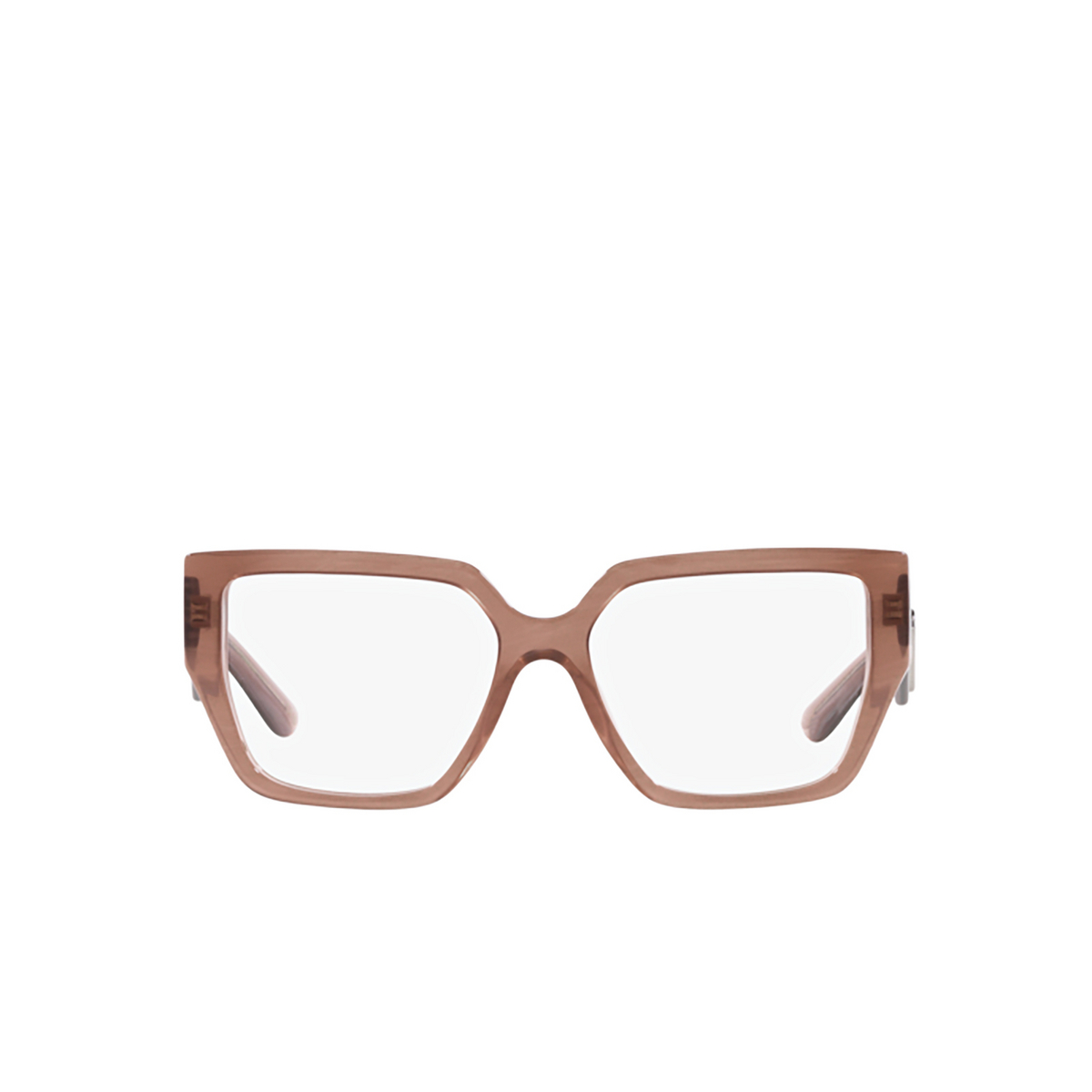Dolce & Gabbana DG3373 Eyeglasses 3411 Fleur Caramel - front view