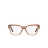 Dolce & Gabbana DG3374 Eyeglasses 3411 fleur caramel - product thumbnail 1/4