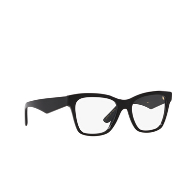Dolce & Gabbana DG3374 Korrektionsbrillen 501 black - Dreiviertelansicht