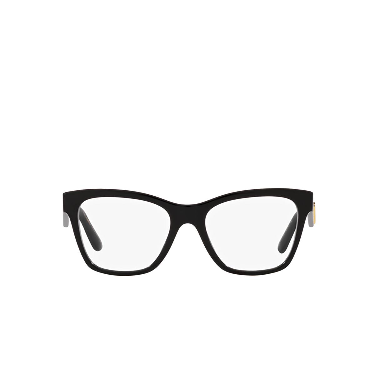 Dolce & Gabbana DG3374 Eyeglasses 501 Black - front view