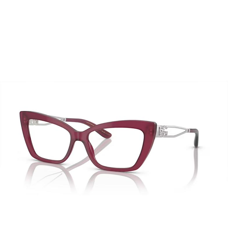 Dolce & Gabbana DG3375B Eyeglasses 2966 opal raspberry - 2/4