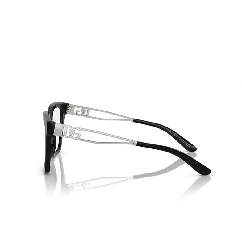 Dolce & Gabbana DG3376B Eyeglasses 501 black - 3/4
